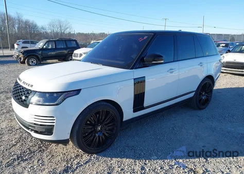 2018 Land Rover Range Rover 3.0L V6 Supercharged Hse z USA, uszkodzony, nr VIN SALGS2SV8JA388256